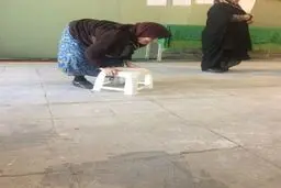تلاش صادقانه یک شهروند برای حضور در انتخابات /عکس