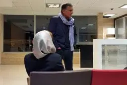 کی‌روش و همسرش به دوبی رفتند/عکس