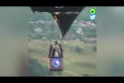 تصاویر پرواز دیدنی ده‌ها بالن همزمان