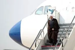 استقبال از روحانی در سفر به عسلویه/تصاویر