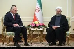 دیدار رئیس مجلس کرواسی با رئیس جمهور/ گزارش تصویری