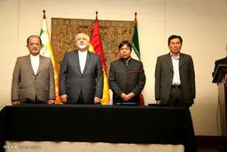 حواشی سفر ظریف به بولیوی/تصاویر