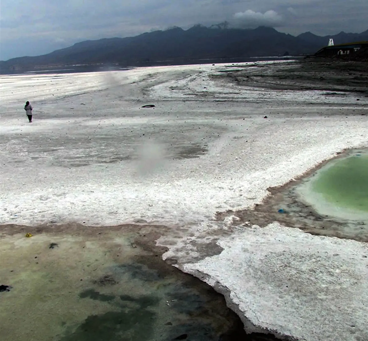 دریاچه ارومیه جان گرفت + عکس