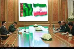 دیدار حسین دهقان با رئیس جمهور ترکمنستان/ عکس