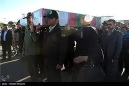 تشییع شهدای گمنام - شیراز/تصاویر