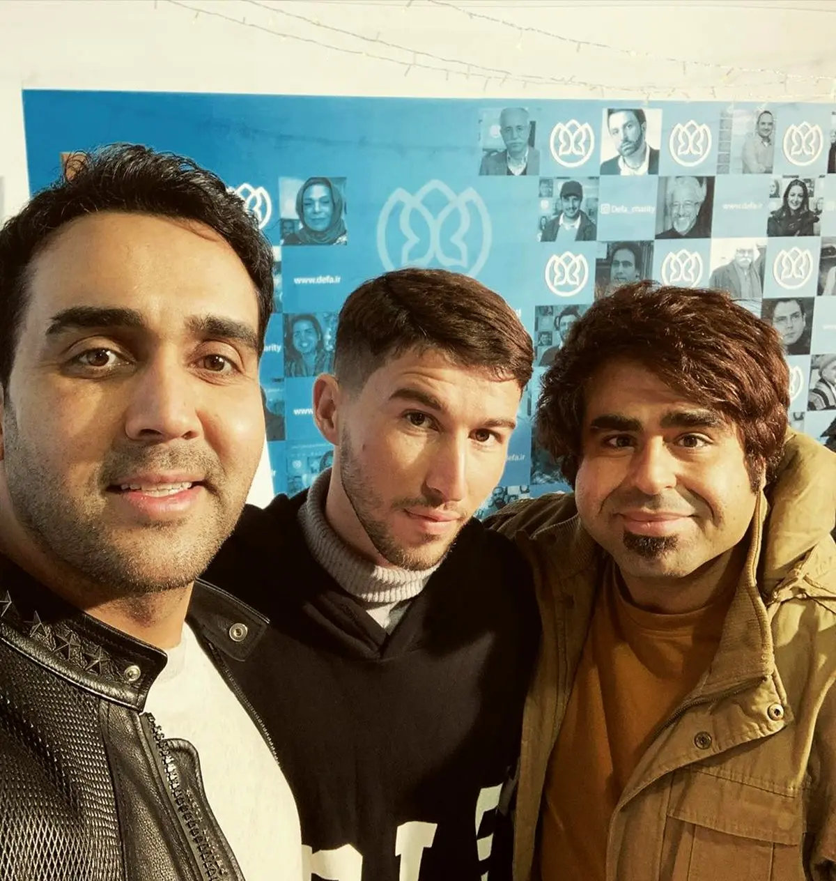 بدل سرخیو راموس و بازیگران ایرانی + عکس