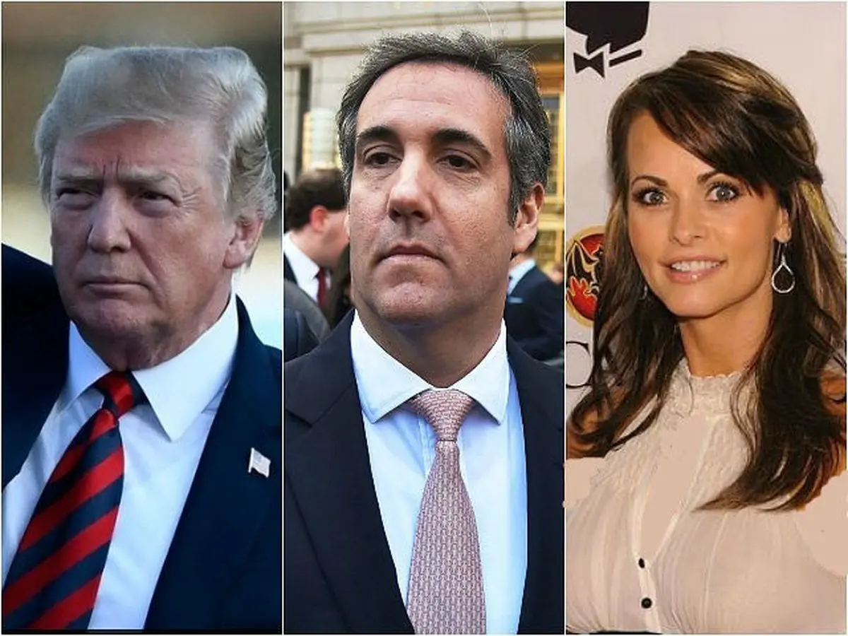 محتویات جنجالی نوار صوتی مکالمه بین دونالد ترامپ و وکیلش در مورد رابطه با یک مدل معروف