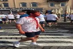 درگیری های خونین در مارسی/ تصاویر