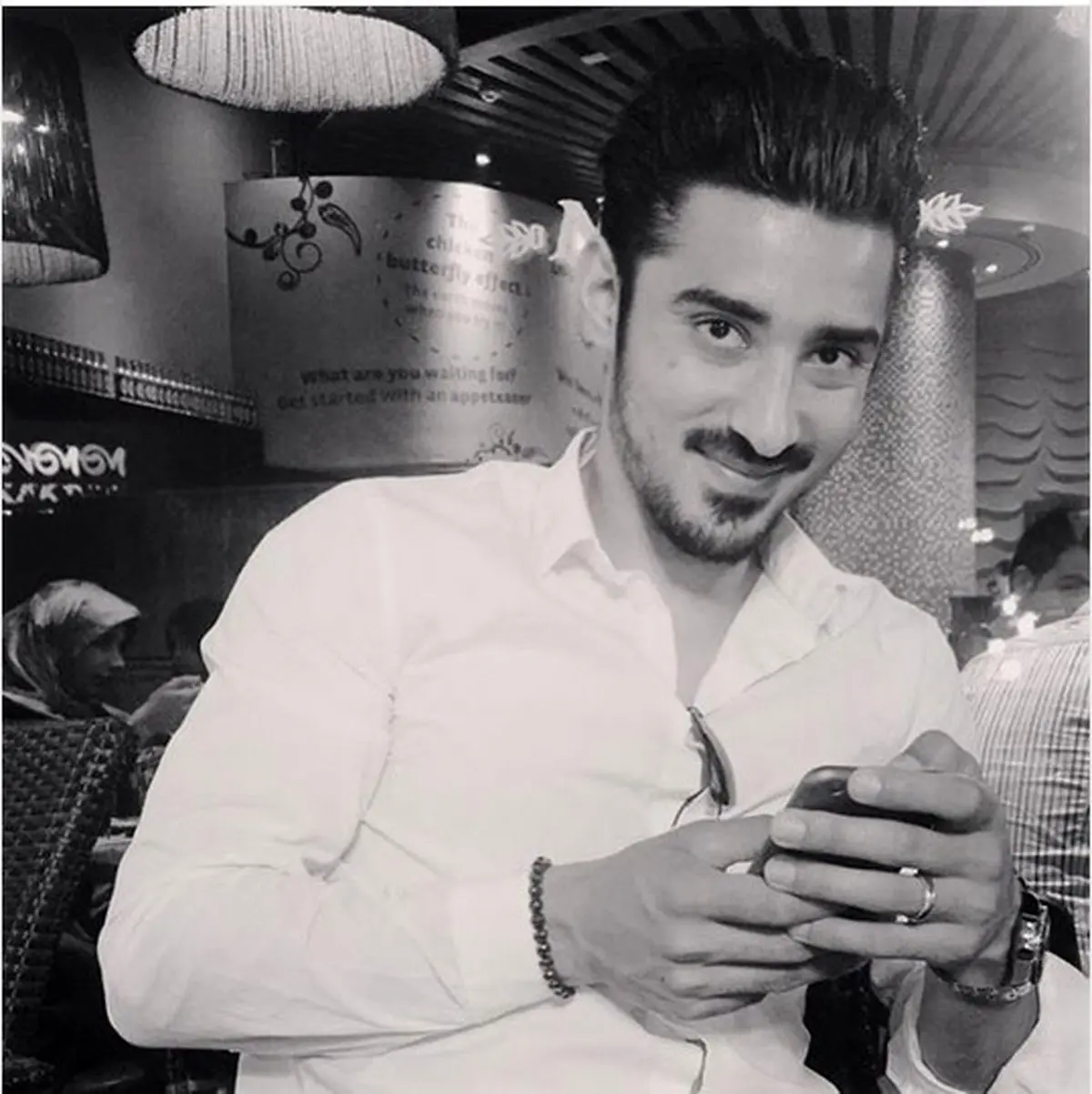 رضا قوچان نژاد در هلند/ عکس