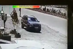 فیلم: حمله پهپادی به خودروی حامل نیرو‌های حزب الله