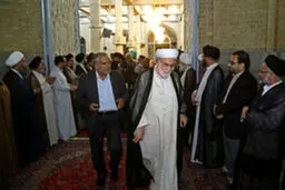 مراسم سالگرد آیت الله گلپایگانی در مسجد اعظم قم/تصاویر