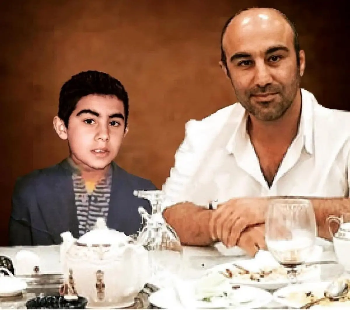 عکس دیده نشده محسن تنابنده در گذر زمان