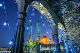 ورود برخی عزاداران به حرم حضرت معصومه (س) با وجود ممنوعیت / گیت حرم را شکستند و با شعار «حیدر حیدر» وارد شدند