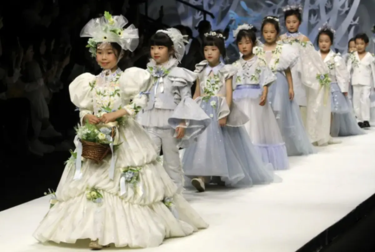 عکس زیبا و دیده نشده از هفته مد در پکن