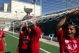 پرسپولیسی ها در والیبال و طناب کشی جام گرفتند! + عکس