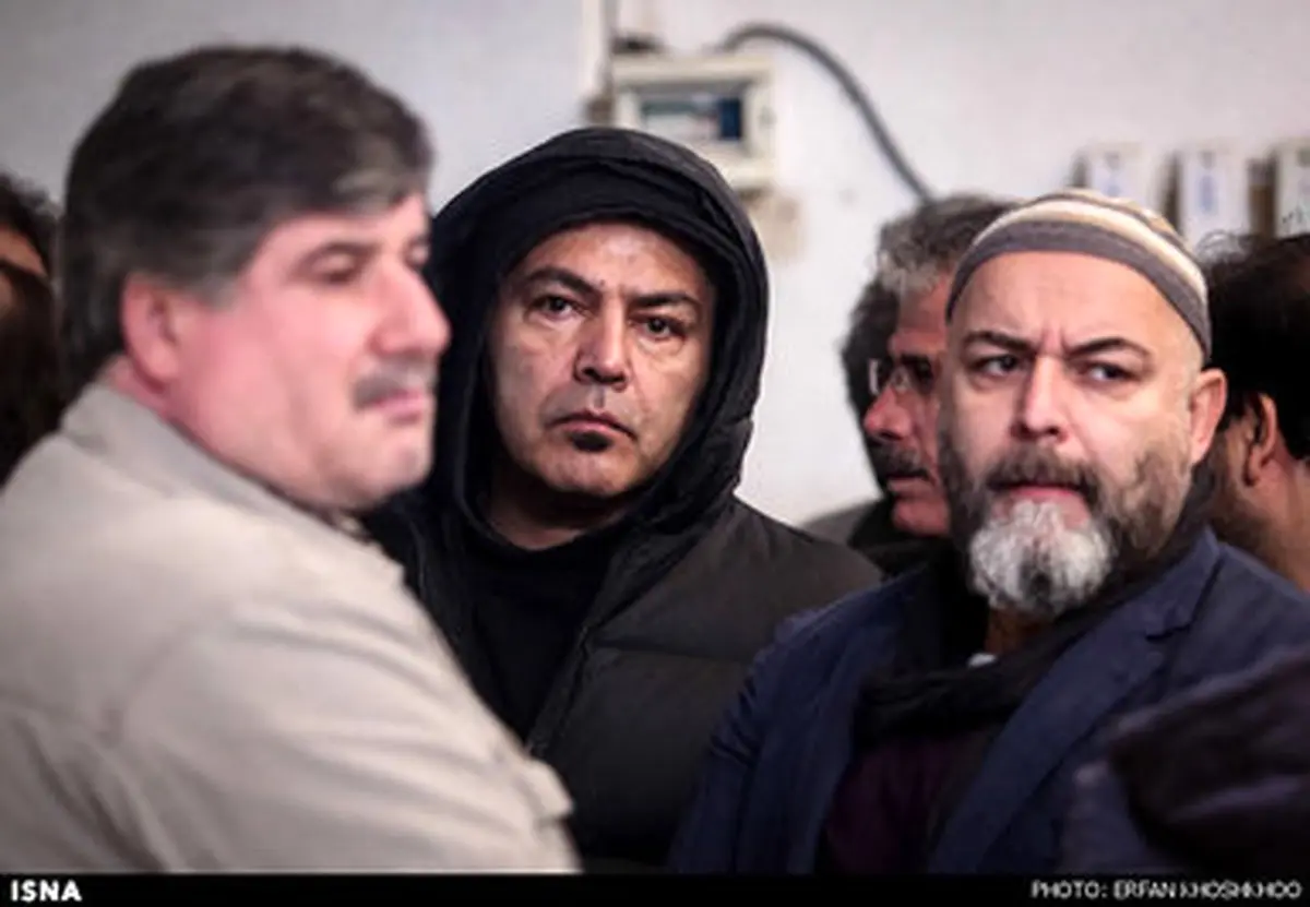 تشییع پیکر عظیم جوانروح با حضور هنرمندان و سینماگران/گزارش تصویری