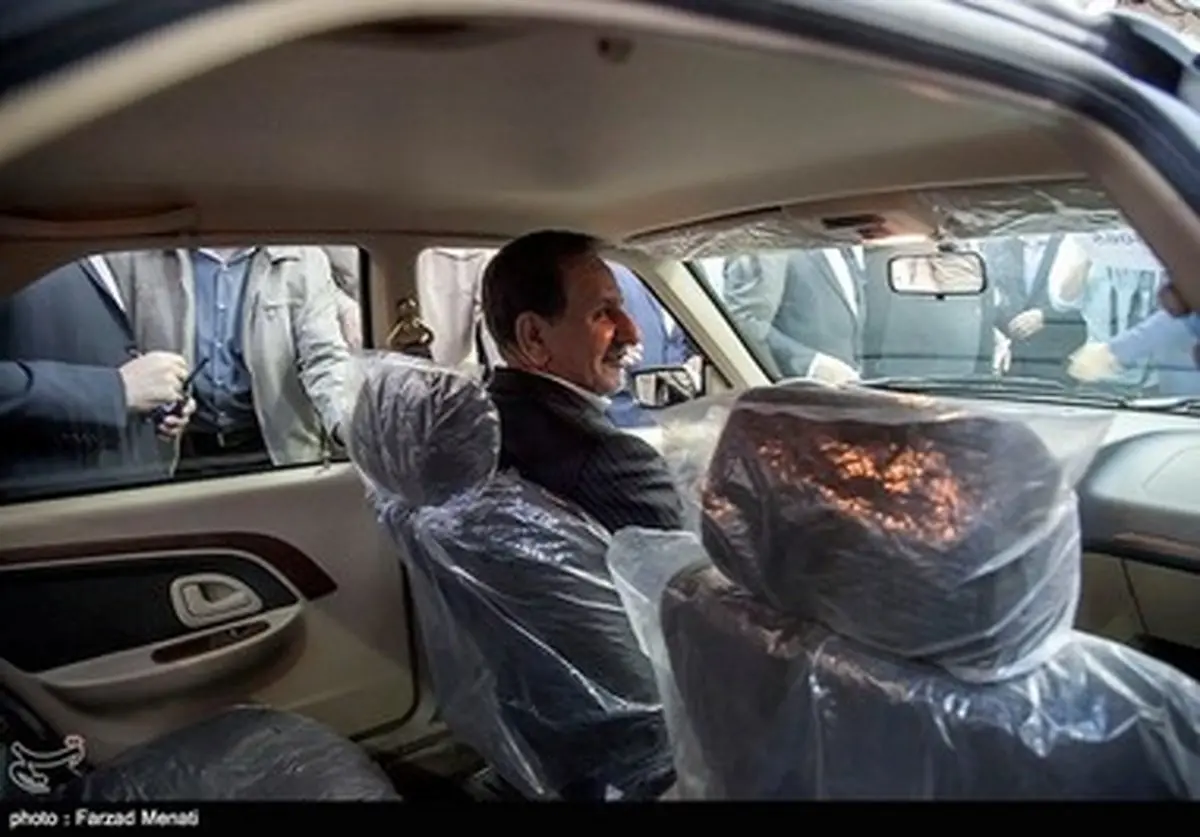 خودروی صفر کیلومتر اسحاق جهانگیری!/عکس