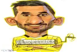 گران ترین بازیکن لیگ!/ کاریکاتور