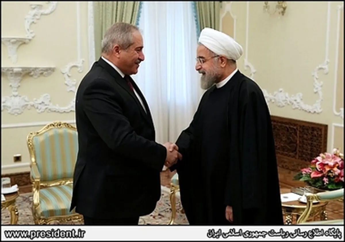 دیدار روحانی با وزیر امور خارجه اردن به روایت تصویر