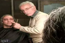 تصویری از تست گریم خواننده‌ی پاپ برای حضور در یک فیلم سینمایی
