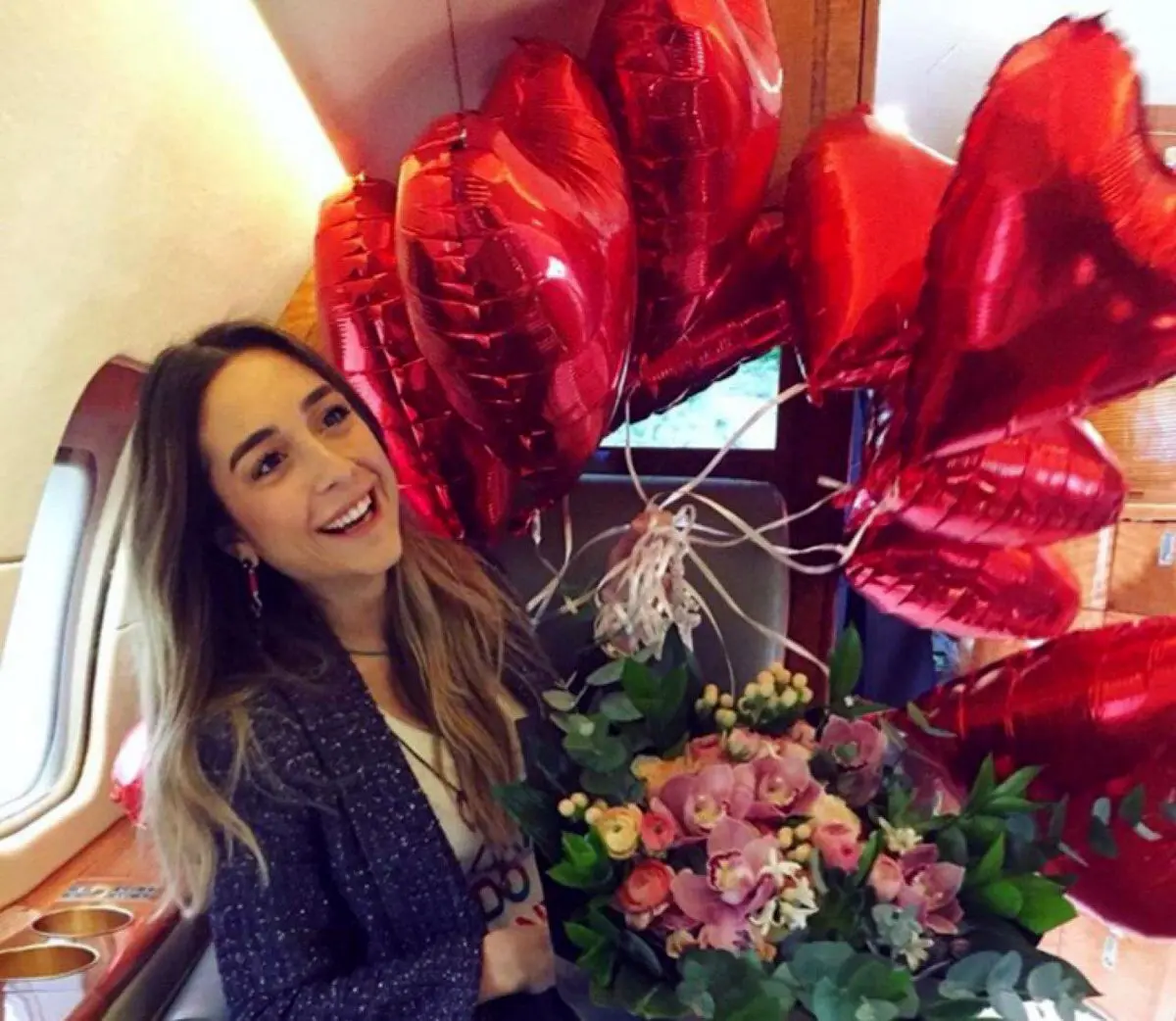 تصویری از دختر رئیس هولدینگ معروف ترکیه که هواپیمایش در ایران سقوط کرد