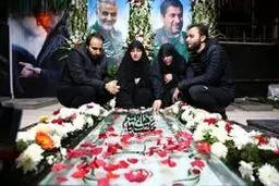 خانواده شهیدسلیمانی: از خدای بزرگ طلب می‌کنیم که وصیت حاج قاسم را بر زمین نگذاریم