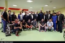 حواشی تمرین تیم ملی وزنه‌برداری/تصاویر