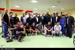 حواشی تمرین تیم ملی وزنه‌برداری/تصاویر