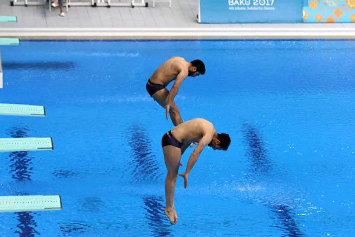 هت تریک شیرجه ایران در طلا/ تیم شیرجه ۱۰ متر دوبل هم طلا گرفت