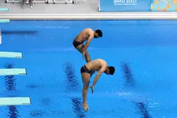 هت تریک شیرجه ایران در طلا/ تیم شیرجه ۱۰ متر دوبل هم طلا گرفت