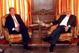 حضور بی‌سابقه جان کری در محل اقامت ایران در سازمان ملل /کری: ایران و 1+5 به یک توافق تاریخی نزدیک شده اند /ظریف: آمریکا تاکید کرد به تعهدات فارغ از مشکلات داخلی پایبند است