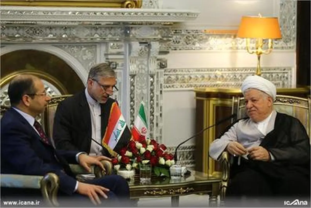 دیدار رئیس پارلمان عراق با آیت الله هاشمی/تصاویر