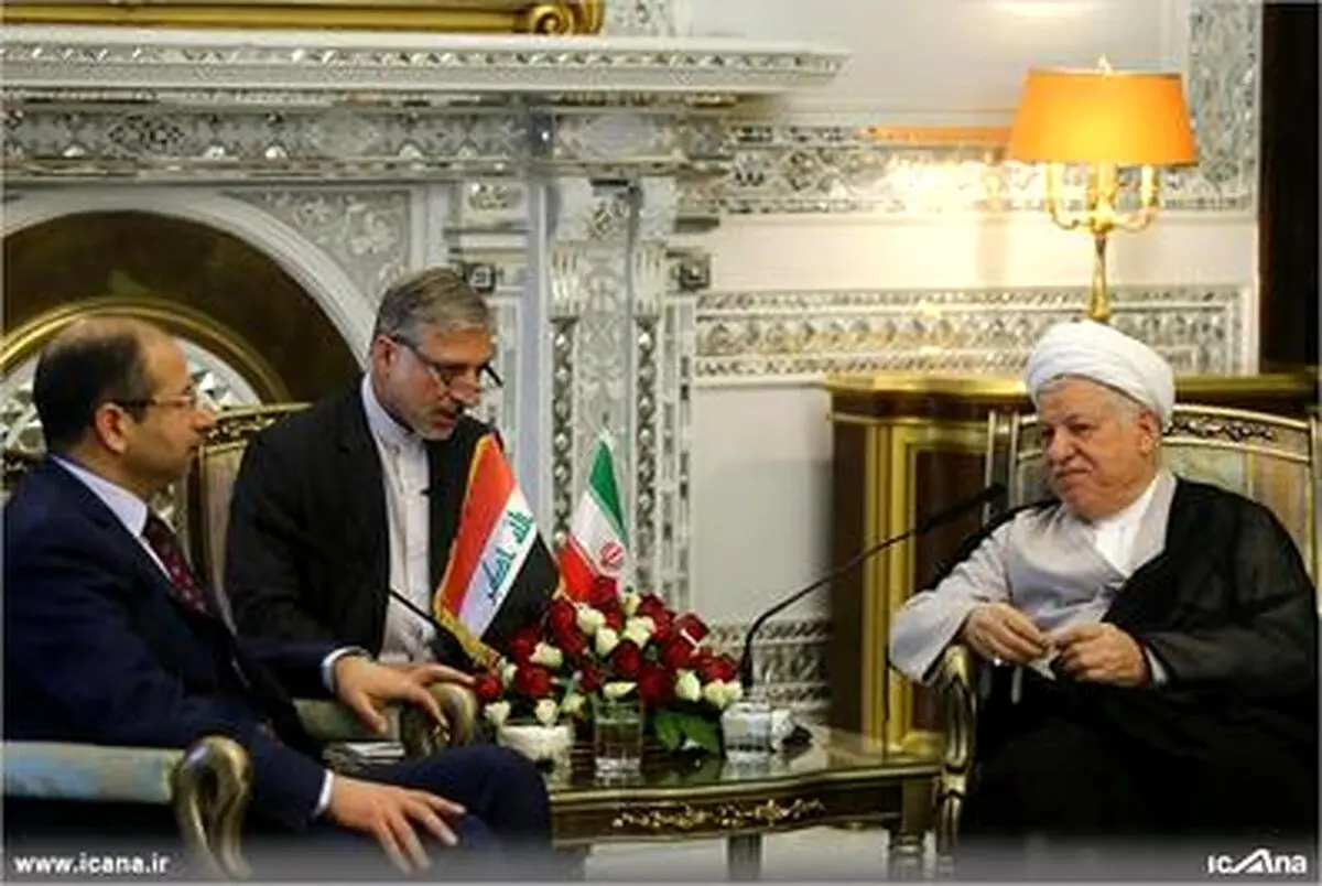 دیدار رئیس پارلمان عراق با آیت الله هاشمی/تصاویر