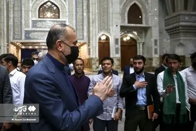 امیرعبداللهیان و سید حسن خمینی