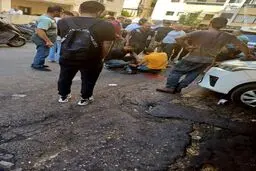 اصابت 2 موشک به خیابان ولیعصر و طالقانی