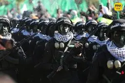 تصاویر سالگرد تاسیس حماس در غزه
