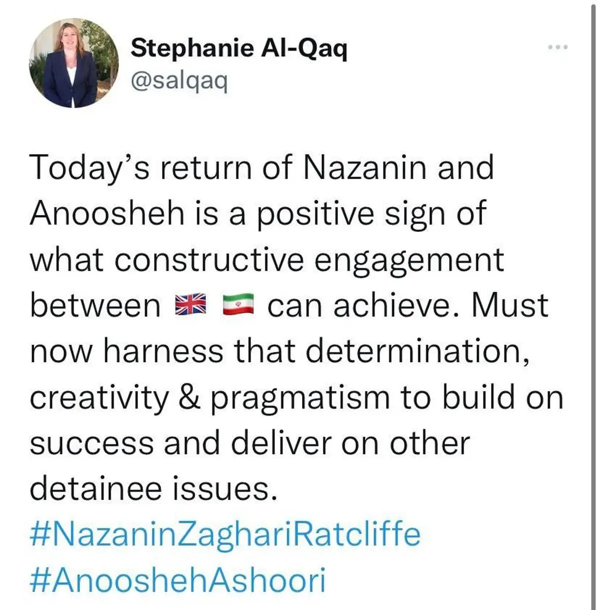 چراغ سبز انگلیس به تعامل سازنده با ایران