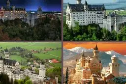 یکی از زیباترین قلعه های جهان در آلمان