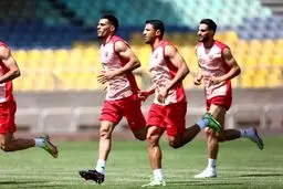 دیدار تدارکاتی  پرسپولیس مقابل ملوان