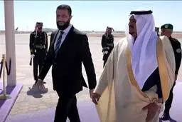 الجولانی در اولین سفر خارجی به عربستان رفت