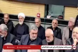 ببینید | پزشکیان در مراسم بزرگداشت شهدای قرارگاه مرکزی خاتم الانبیا
