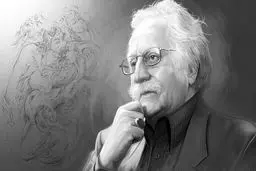 مراسم  وداع و تشییع پیکر استاد فرشچیان در اصفهان