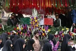 آغاز تشییع پیکر شهید "مصطفی عبداللهی" در تهران