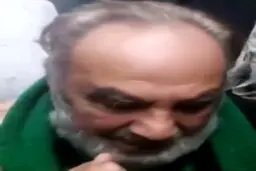 صحبت های پیرمرد شجاع ایرانی که در شبکه های عرب زبان 