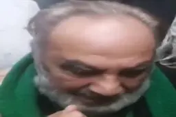 صحبت های پیرمرد شجاع ایرانی که در شبکه های عرب زبان 
