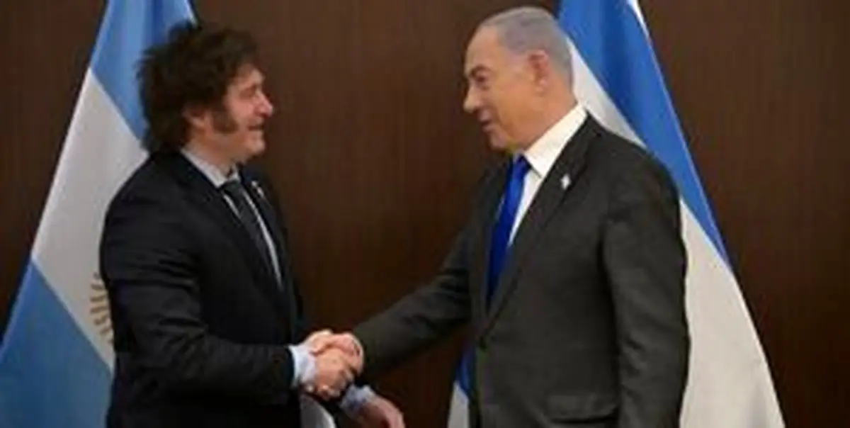  سنگ تمام رئیس جمهور آرژانتین برای اسرائیل