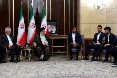 رئیسی تیم ملی فوتبال