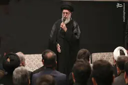 تصاویر نماز جماعت ظهر اربعین به امامت رهبر انقلاب