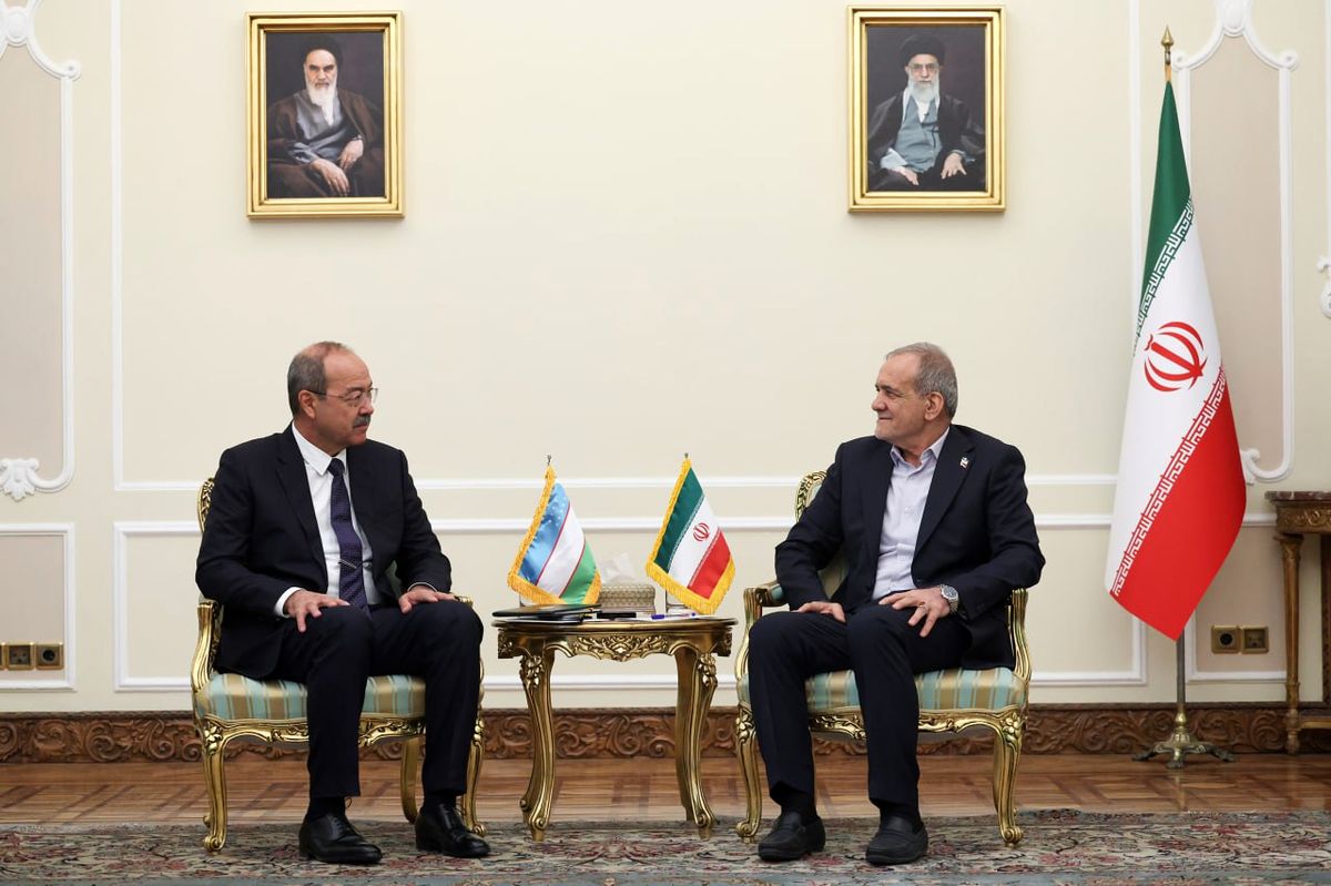 دیدار نخست وزیر ازبکستان با رئیسجمهور