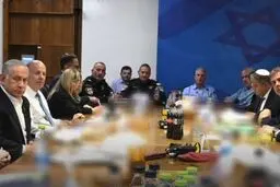 بررسى طرح آتش بس یک ماهه در شوراى جنگ اسرائیل